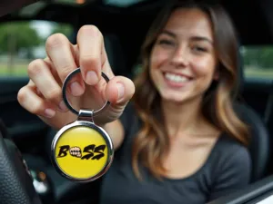 Custom Pet Made Keyring Max Durable